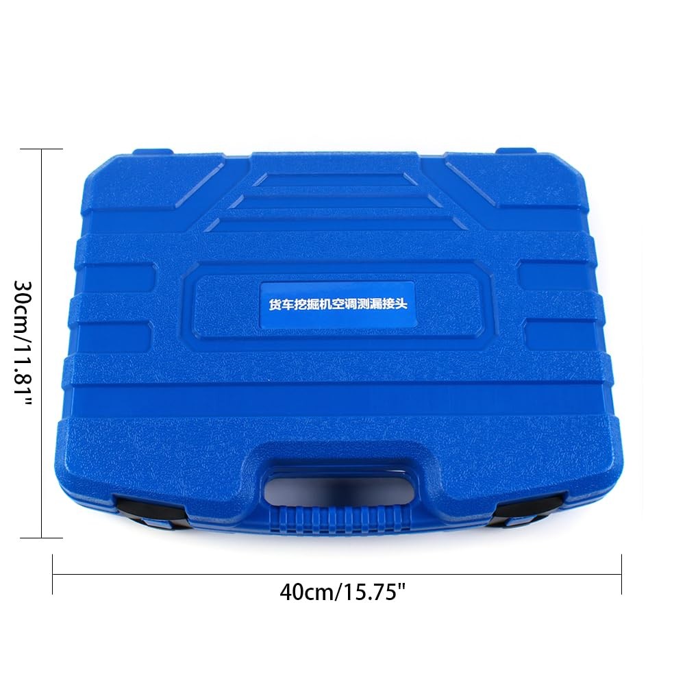 56PCS Air Conditioning Leak Detection Repair Tools Compressor Leak Detector Kit