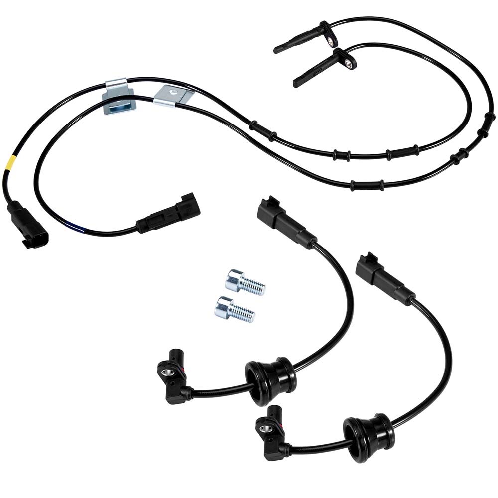 4PCS Front & Rear ABS Wheel Speed Sensor For Chevy Equinox GMC Terrain 2010-2017