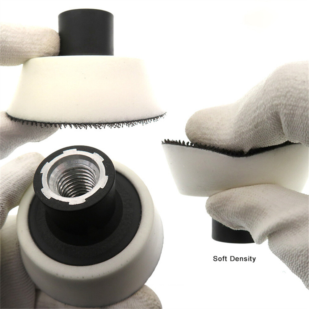 50mm 70mm M6 Thread Hook & Loop Sanding Backing Pad Discs For Sanding Disc Drill