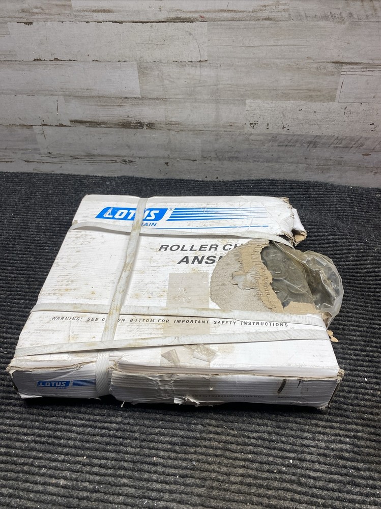 NOS Lotus Chain ANSI 100 Roller Chain 10FT.