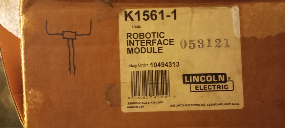 Lincoln Electric K1561-1 ROBOTIC INTERFACE MODULE nos
