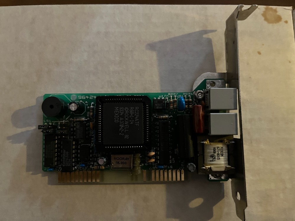 PC XT/AT,386,486 Data Fax Modem