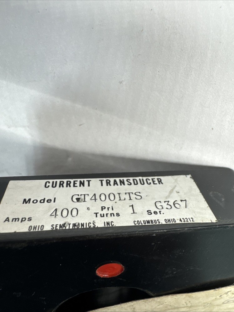 400A Split Core Rectangular Hinged Current Transformer GT400LTS G367 400ADC 10V