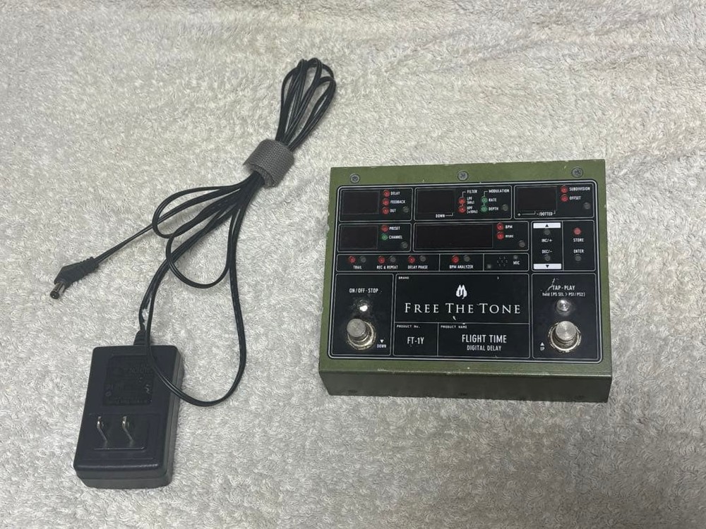 FREE THE TONE FLIGHT TIME FT-1Y Digital Delay