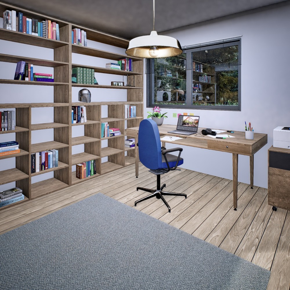 Small Cabin Plan, Tiny Office Plan, 12x12 Small Office Plan, Hard Copy