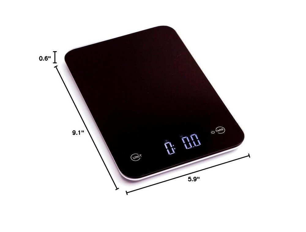 Ozeri Touch Professional Digital Kitchen Scale (12 lbs Edition), Te... Fast Ship