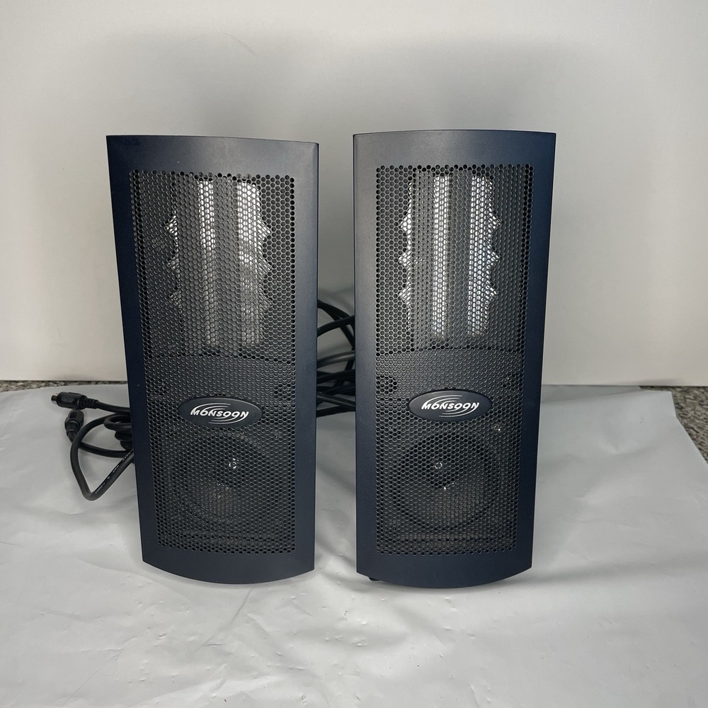 Flat Panel Speakers Pair For  Monsoon MH-500 Multimedia Planar Speaker System