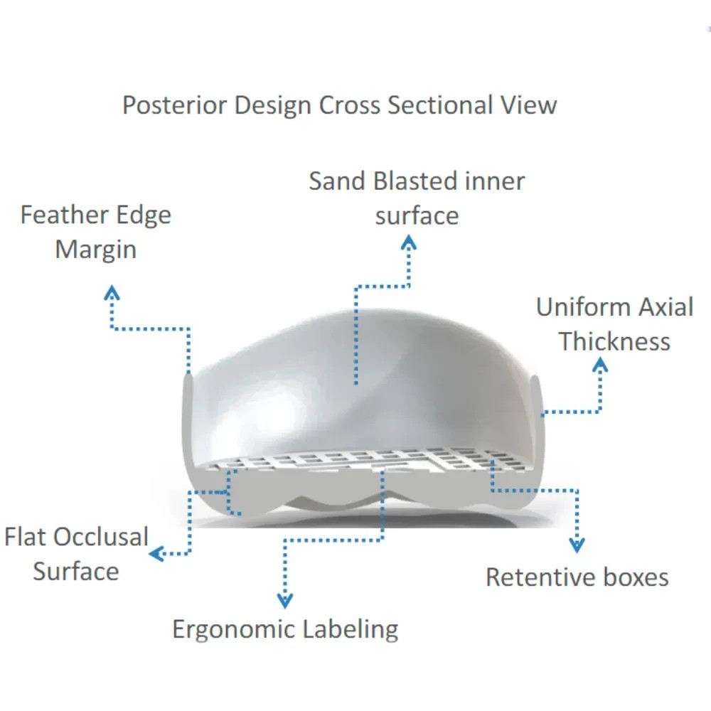 Kids-e-Crown Zirconia Upper Right 1st Molar Refills