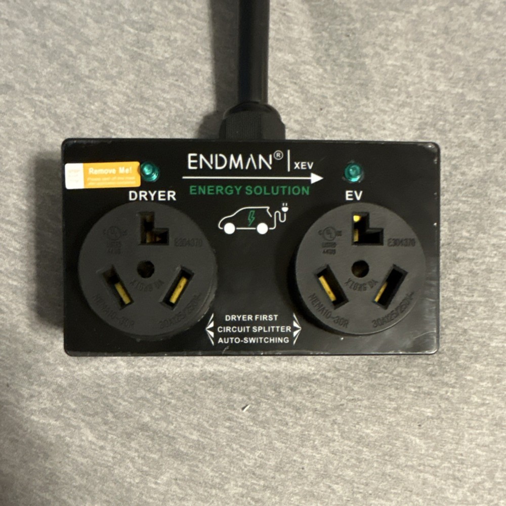 ENDMAN XEV EV and Dryer Charging Station