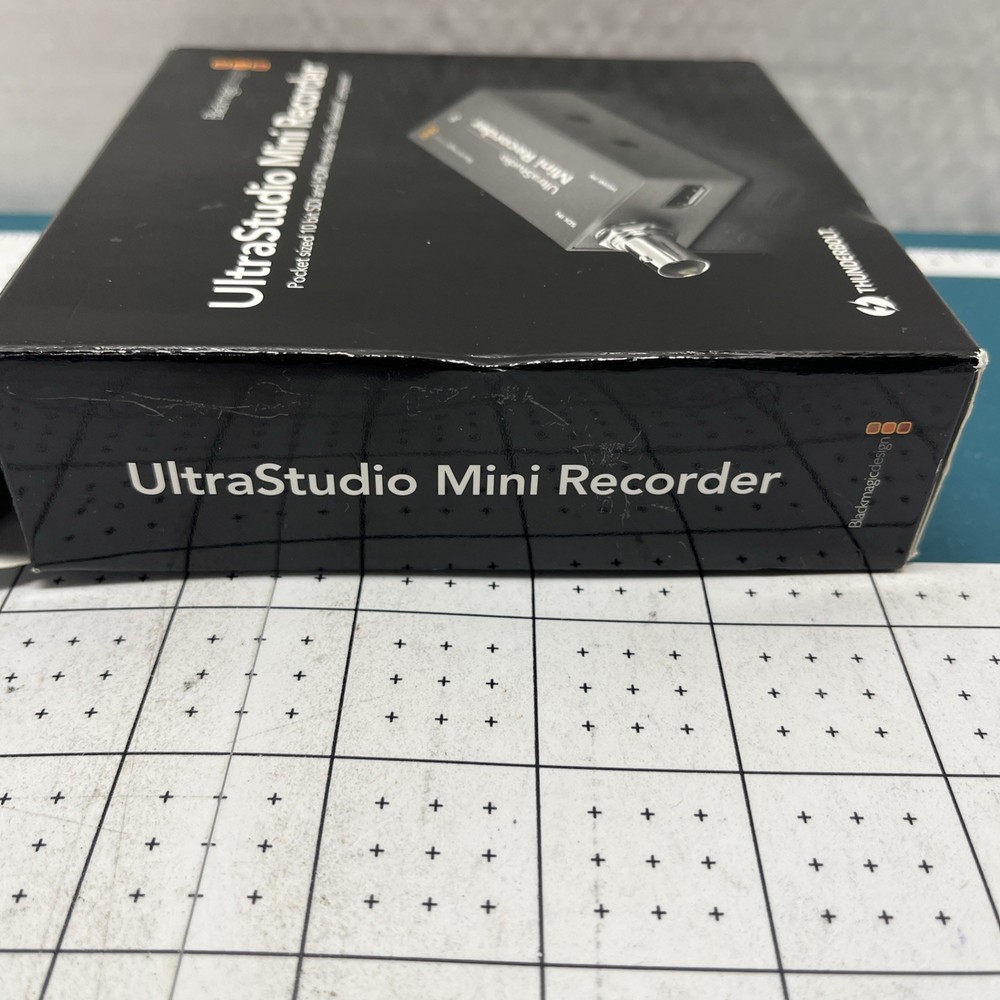 Blackmagic UltraStudio Mini Recorder 10 bit SDI & HDMI for Thunderbolt Computer
