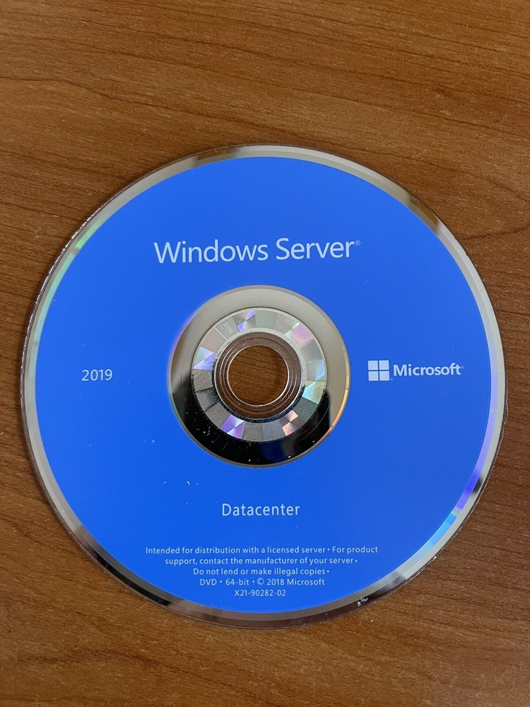 Microsoft Windows Server 2022 Datacenter, Original DVD, 64-bit 16CORE.