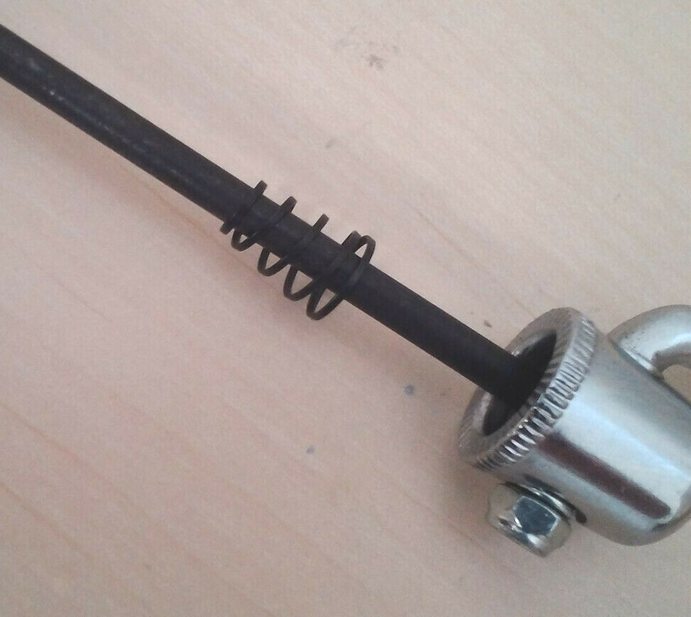 vintage Front Bicycle Quick Release axle SKEWER old school short 121mm NOS