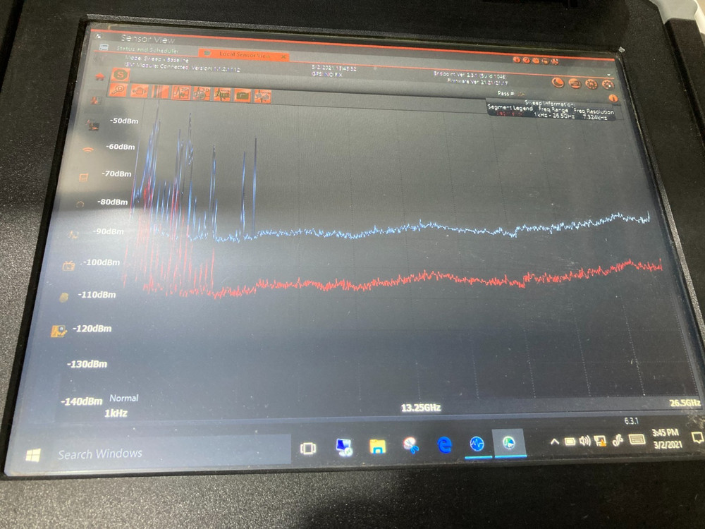 CTL SystemWare Spectrum Guard Pro 1 KHz - 26.5GHz Spectrum Analyzer