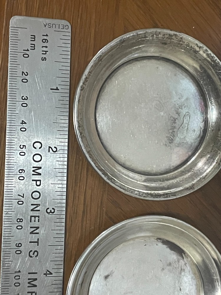 4 Sterling Silver Butter Pats 82 g