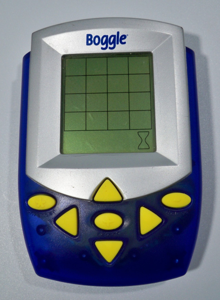 Parker Brothers Boggle Electronic Handheld Game 2002 Tested Works