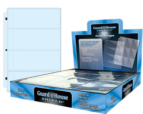 Guardhouse Shield 4 Pocket (100 pack) Polypropylene Pages