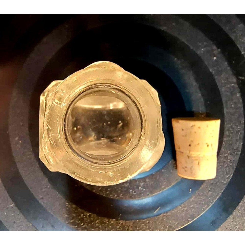 46. Small Old Apothecary Corked Bottle