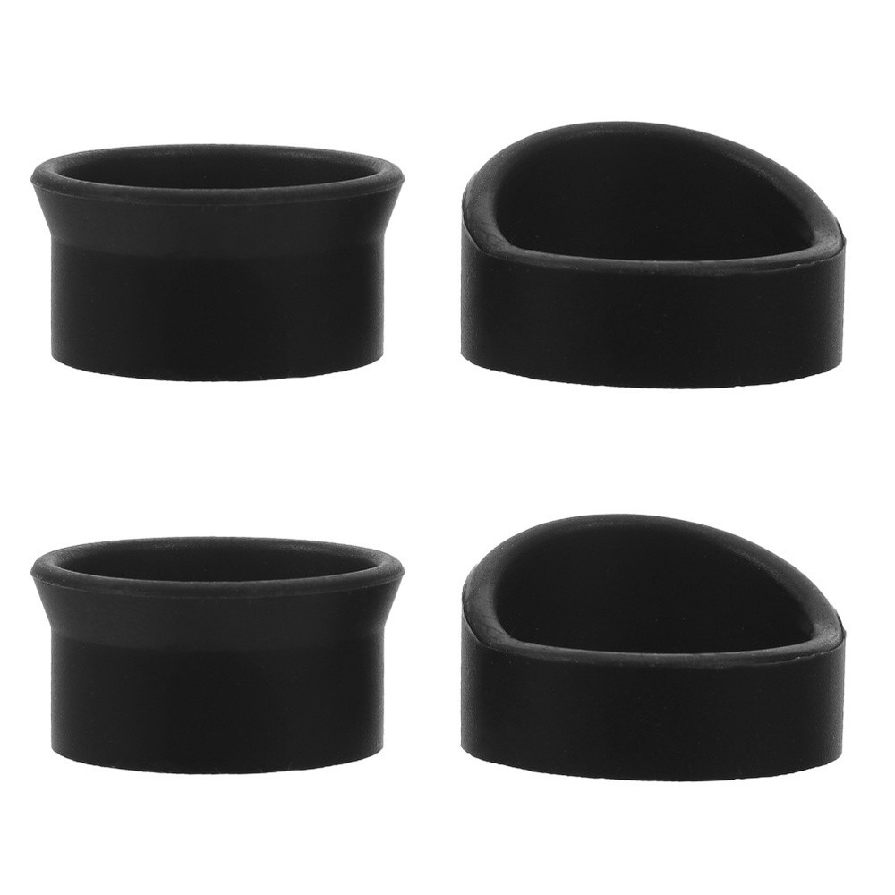 4 Pcs Binocular Eye Cups Microscope Replacement Parts Eyepiece Covers