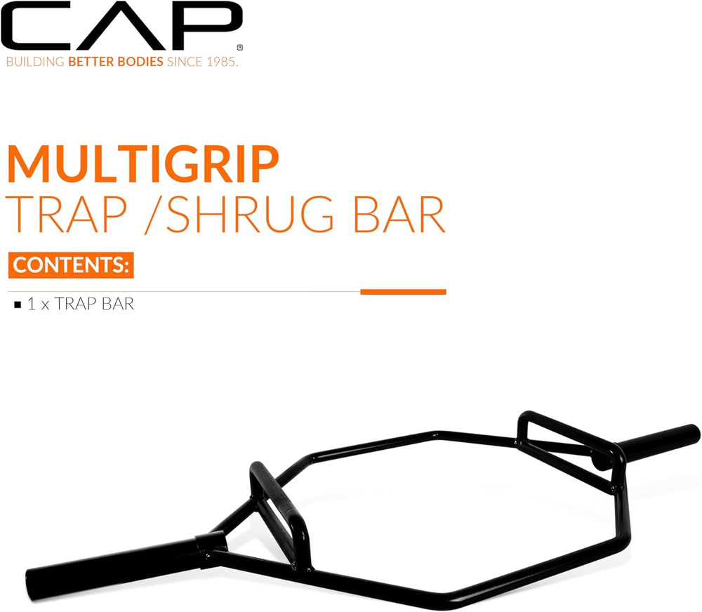 Olympic Trap Bar | Multiple Grip Options