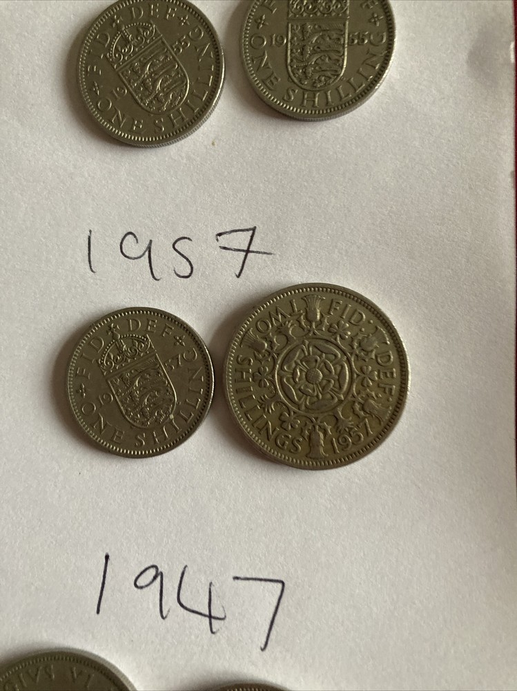 20 Old British Coins