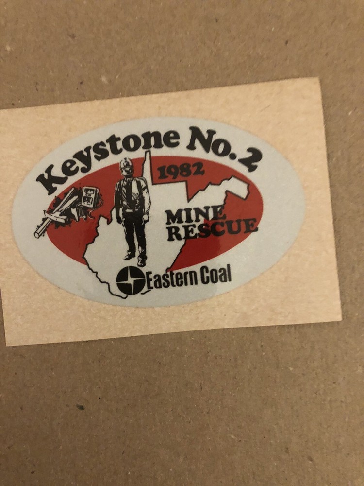 coal mining stickers nice older coal companies