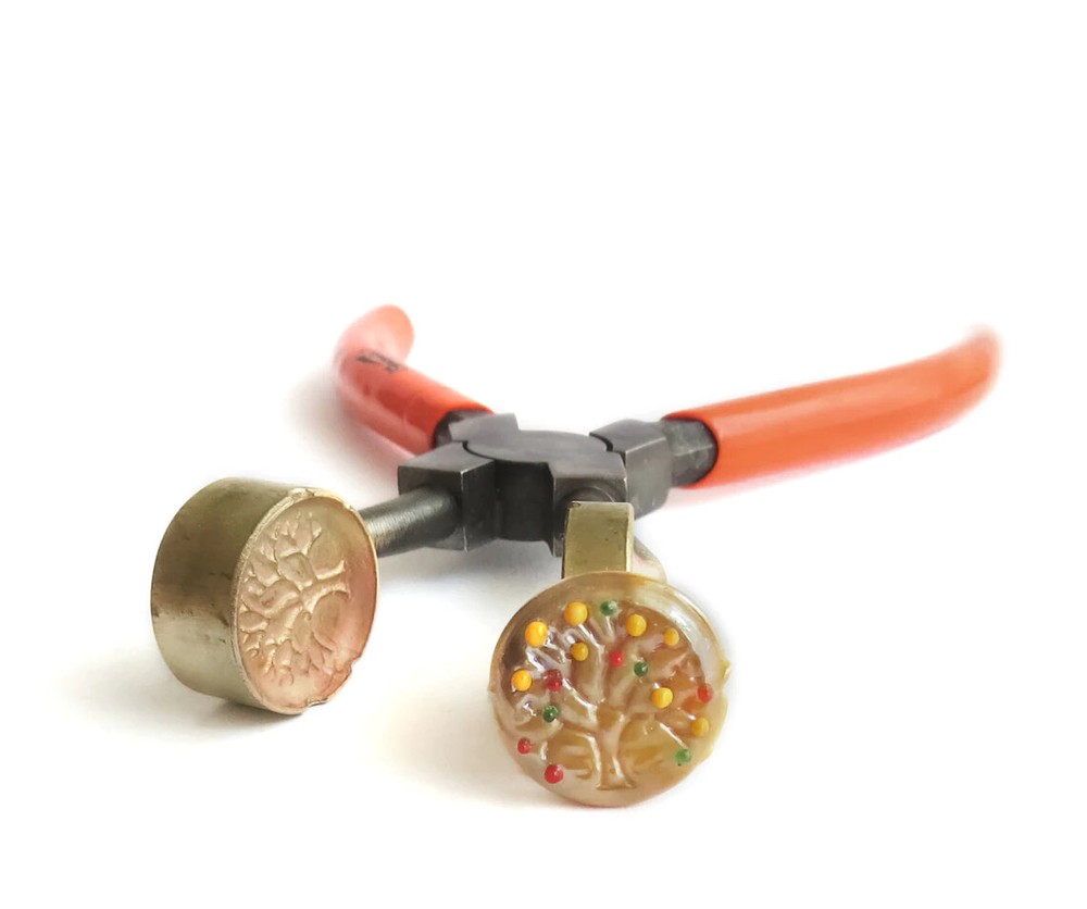 Tree of life Lampwork Mashers - Lampwork Tool