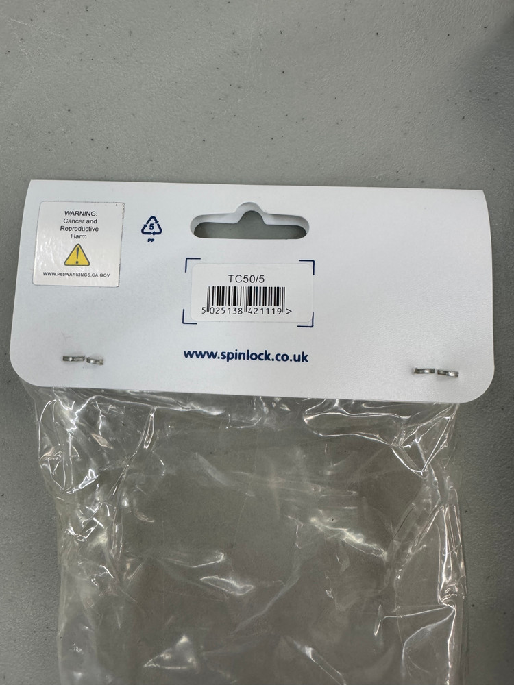 Spinlock TC50/5 50mm, 5 Sheave Symmetric High Load Deck Organizer