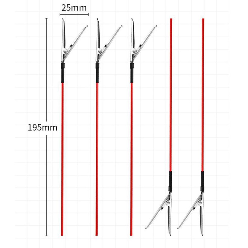 10Pcs Alligator Clip Sticks Adjustable Reverse Coloring Design Modeling Tool