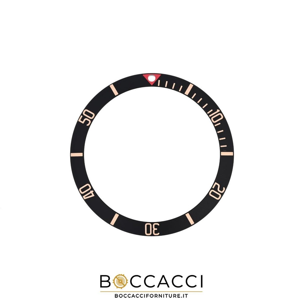 TUDOR Black Bezel Insert (Missing Dot) For Black Bay ref. 79030n (EXCELLENT S...