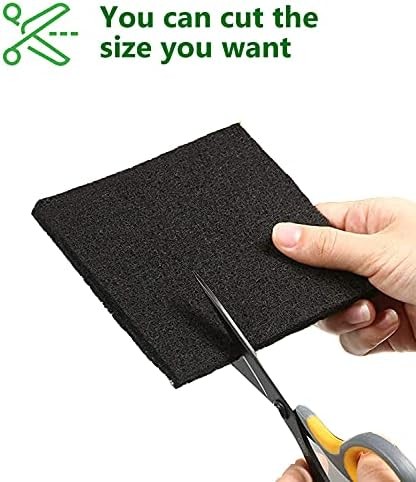 Compost bin replacement carbon filter sheets