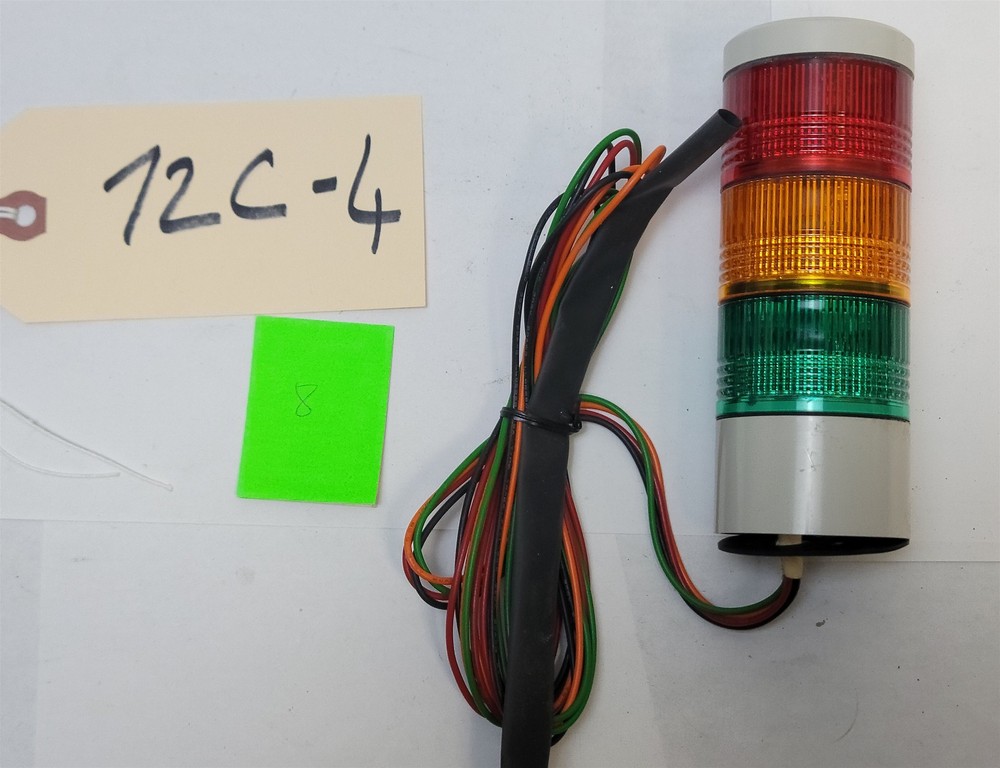 Patlite Model LES-AW Stack Light Green/Red/Amber , 24 AC/DC , 0.6W/1 stack