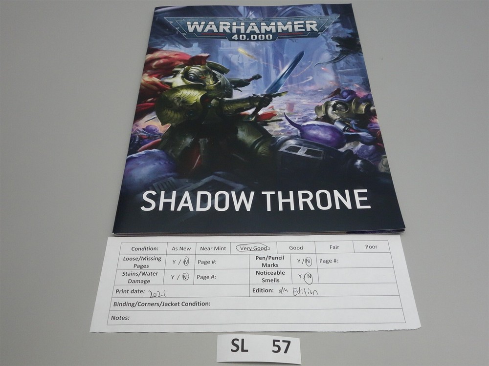 Warhammer 40K: Shadow Throne Campaign Book