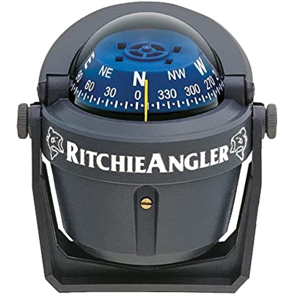 Ritchie RA-91 RitchieAngler Compass - Bracket Mount - Gray