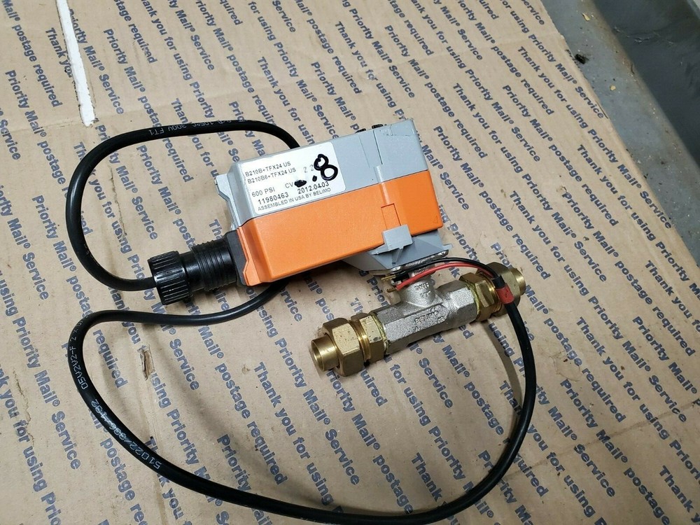 Belimo 1/2"  2 way CV .8  B210B+TFX24 US