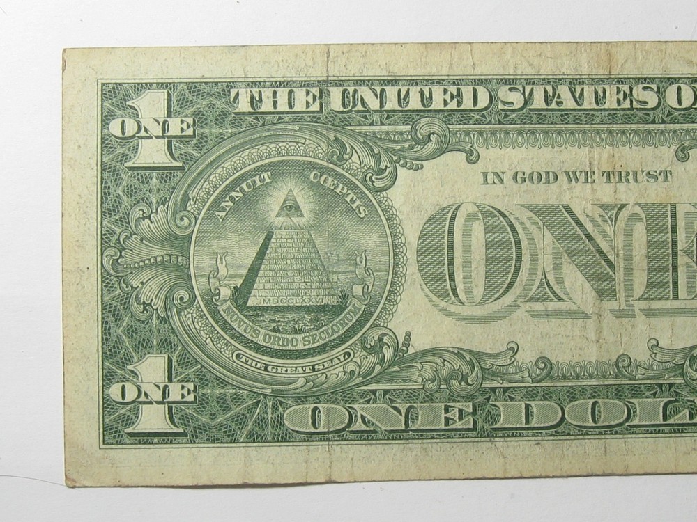 1957 B $1 Silver Certificate - #10595-43
