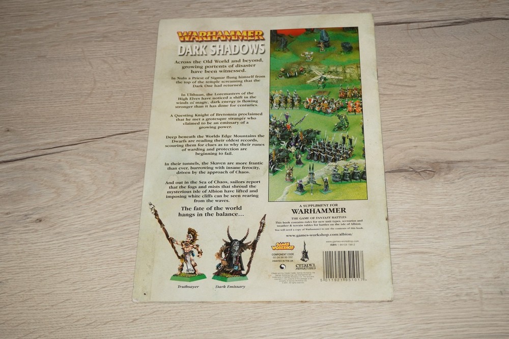 Warhammer Fantasy Battles Dark Shadows Supplement OOP Games Workshop