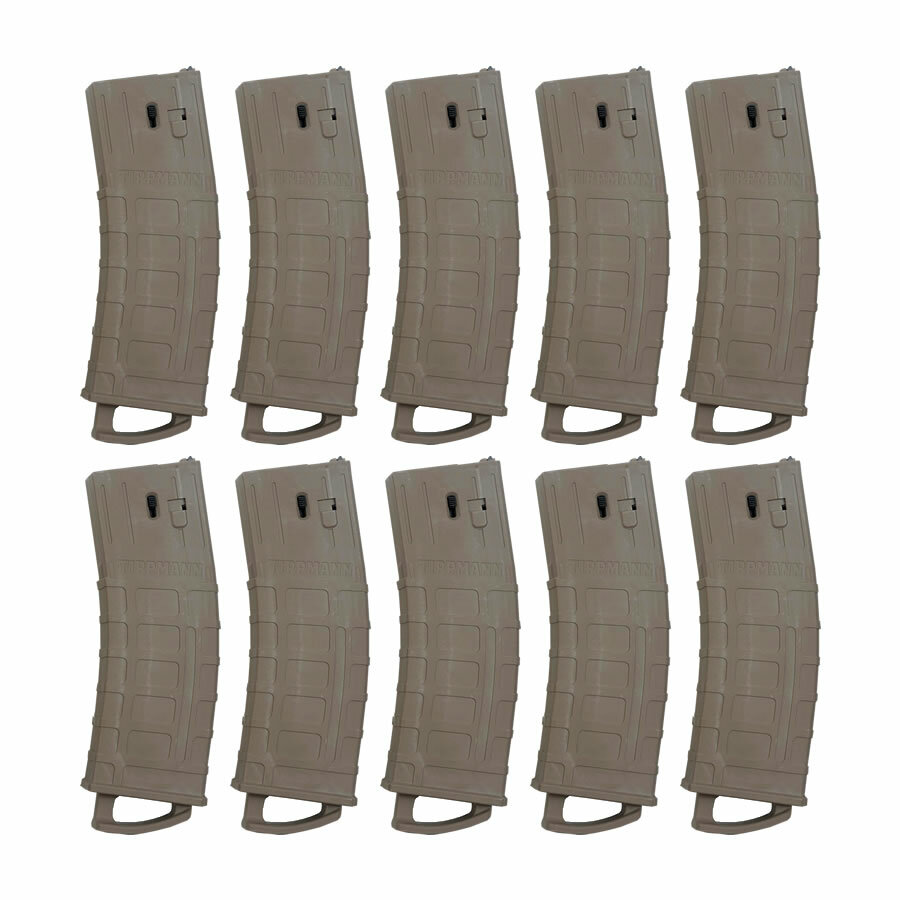 Tippmann TMC Magazine 2-Pack - .68 Caliber - Tan - 5-Pack - Paintball