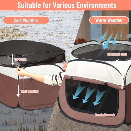 Chicken Brooder Box for Chick Starter Kit - 2026 Upgrade Chicken Brooder Tent