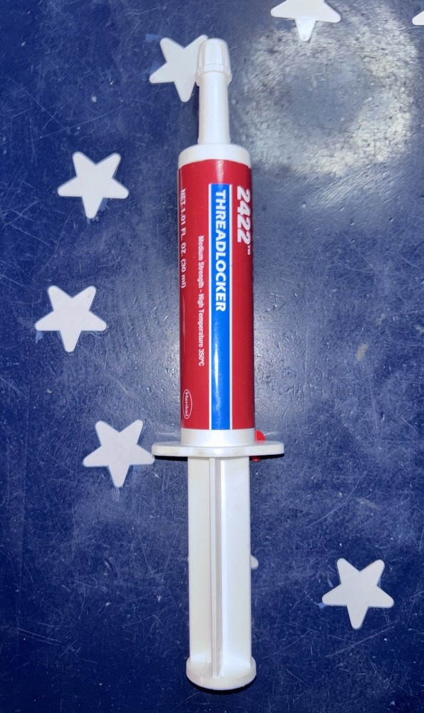 Loctite 2422 Threadlocker Blue Medium Strength Paste 1oz (30mL) NEW