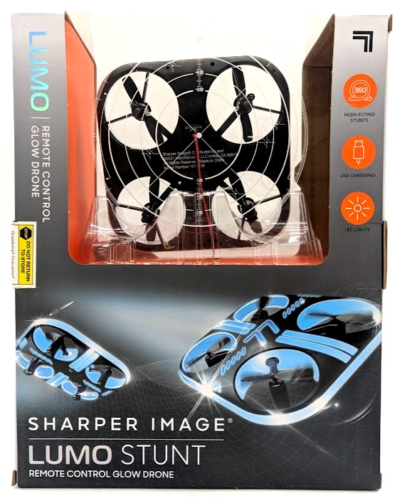 *NEW* Sharper Image Drone - Lumo Glow Stunt