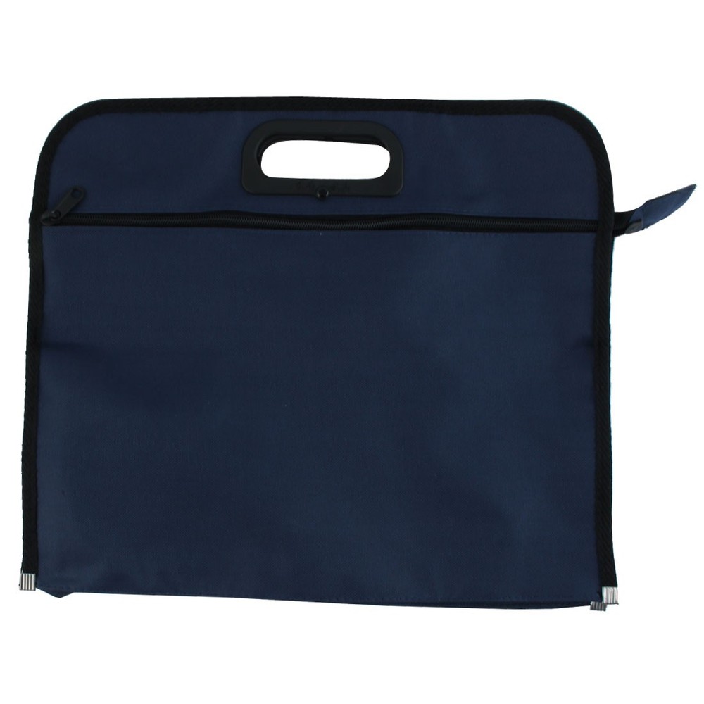 File Folder with Nylon Document Organizer Bag