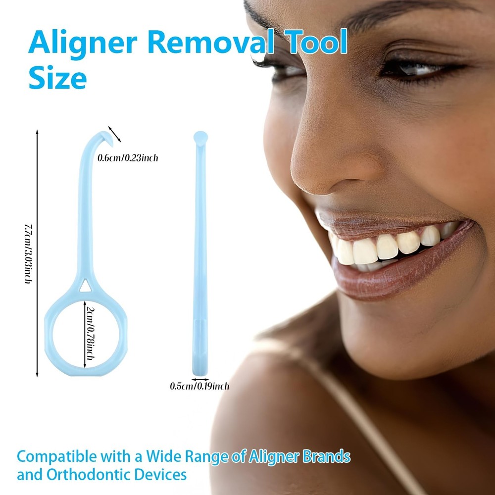 Aligner Removal Tool, 15PCS Retainer Remover Tool, Clear Aligner Removal Tool...