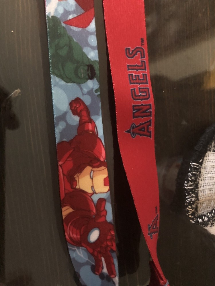 Marvels Avengers/Angels Lanyards MLB DC Comics Baseball Ironman Thor Hulk