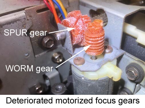 Kodak Carousel projector parts to fix ADVANCE & FOCUS problems