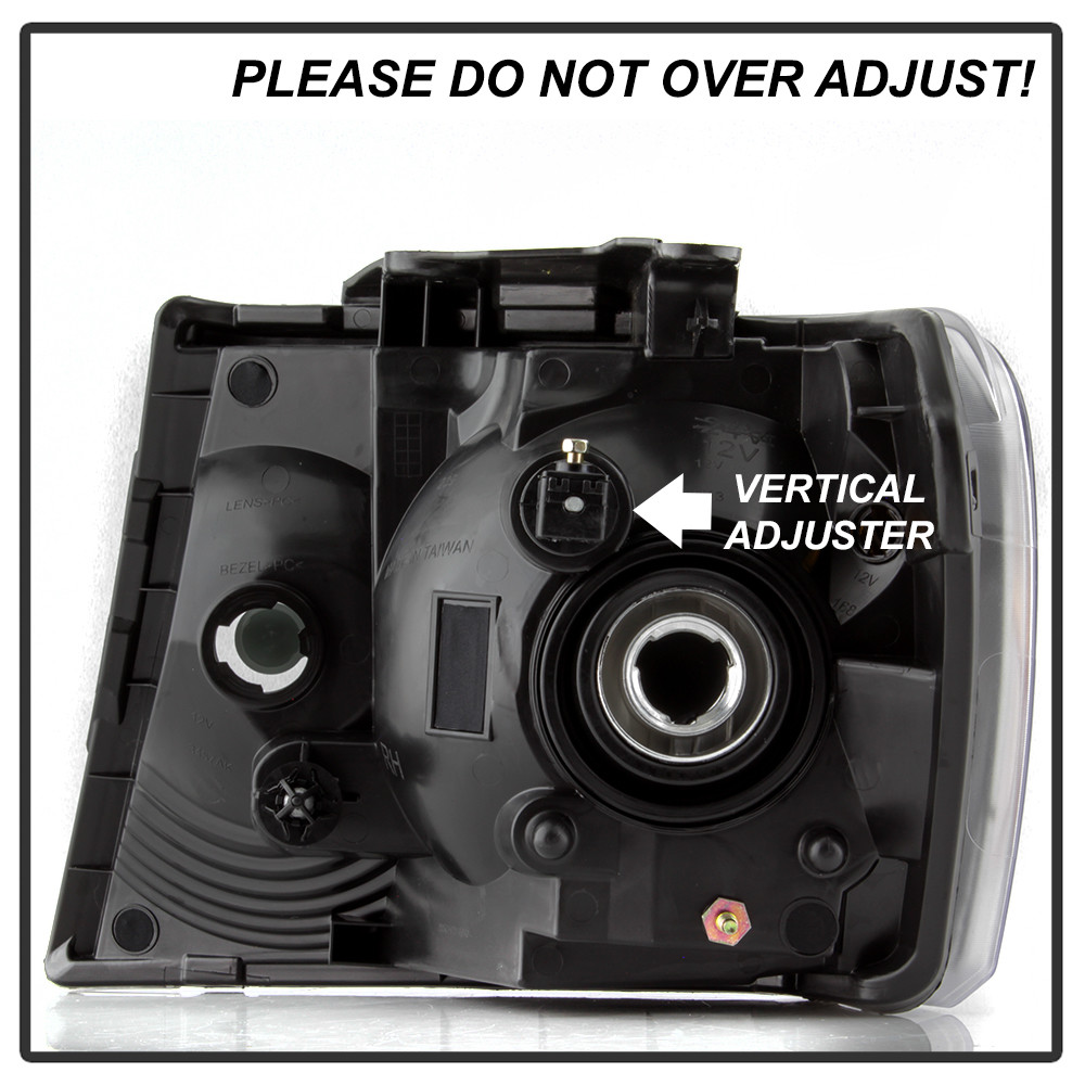 2007 2008 2009 Dodge Durango Headlights Headlamps Replacement 07-09 Left+Right