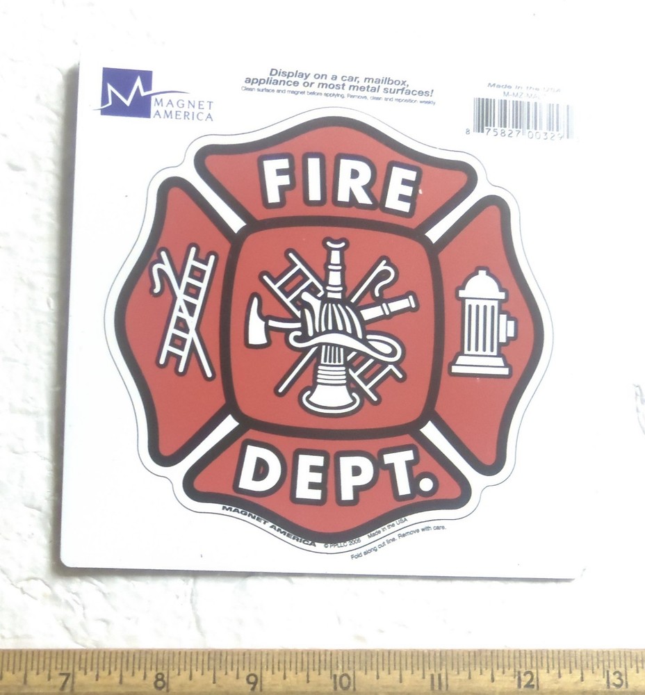 Maltese Cross Fire Department - Message Magnet