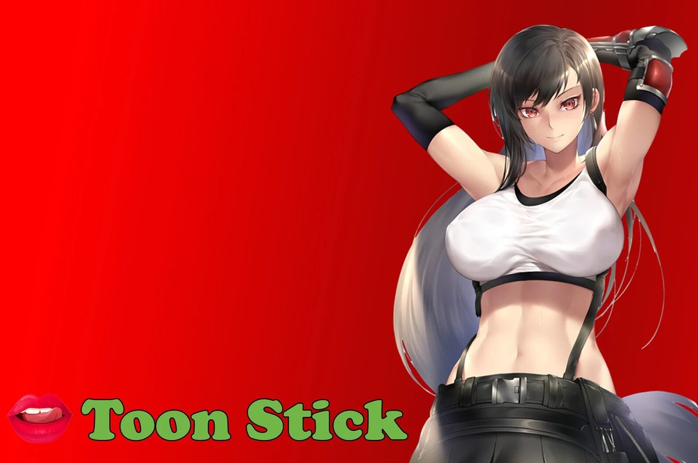 Tifa is bound #001 Glossy Sticker