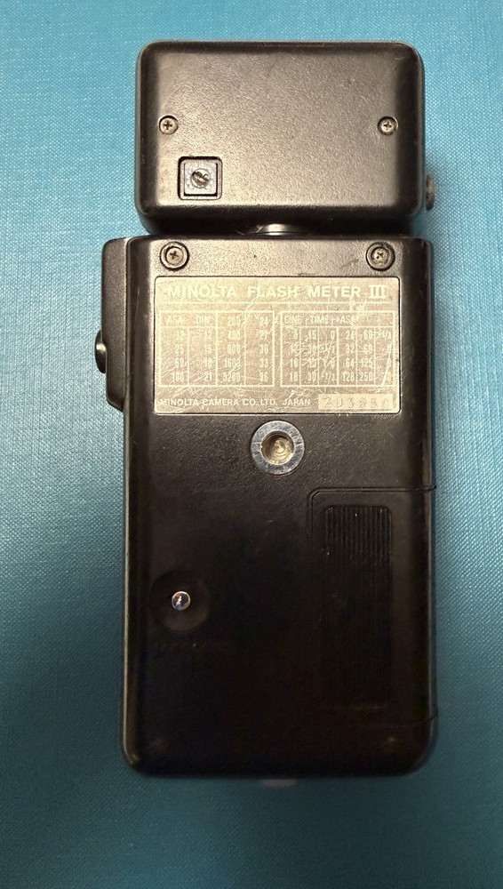 Minolta Flash Meter III W/manual