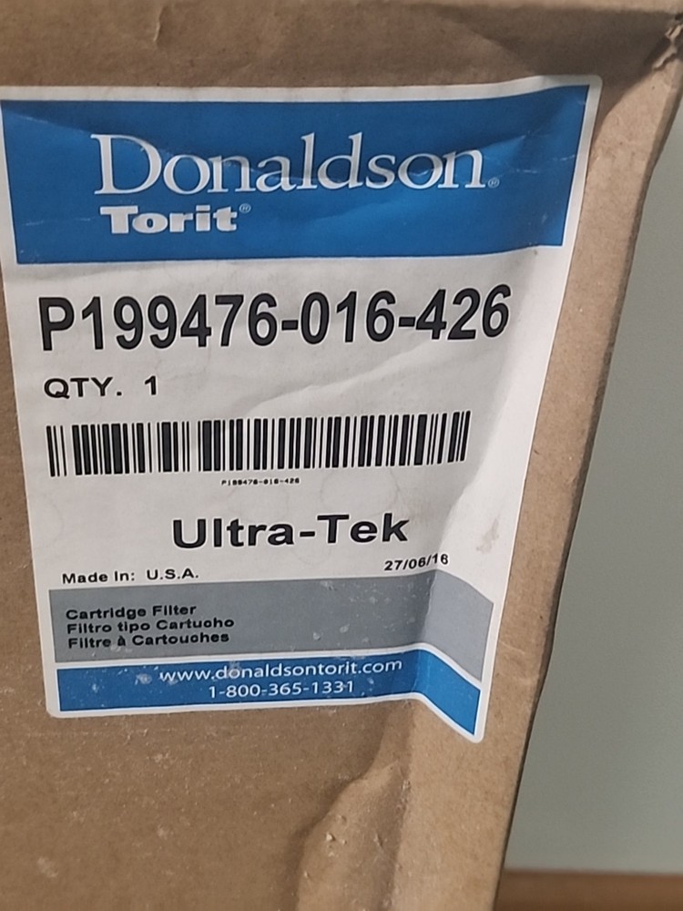 Donaldson Torit: P199476 Polyester / Glass Blend Replacement Clark Filter