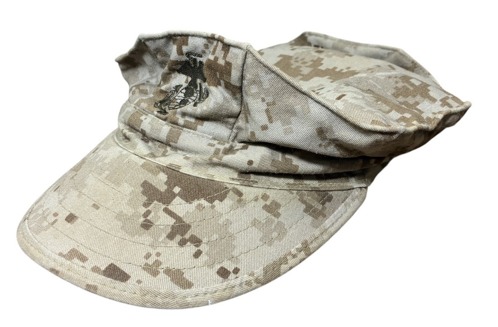 Sekri USMC MARPAT Desert Garrison Cover Hat Size Medium